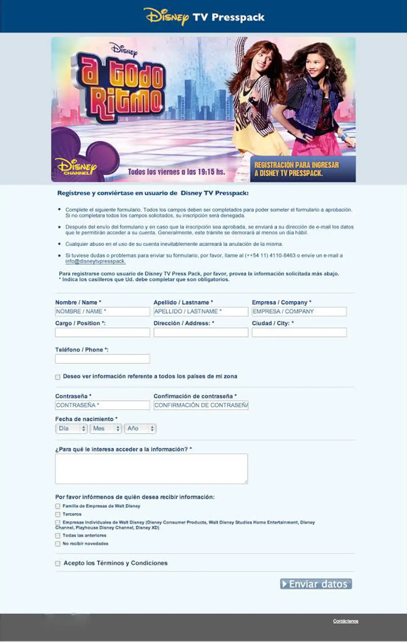 Disney LA PressPack