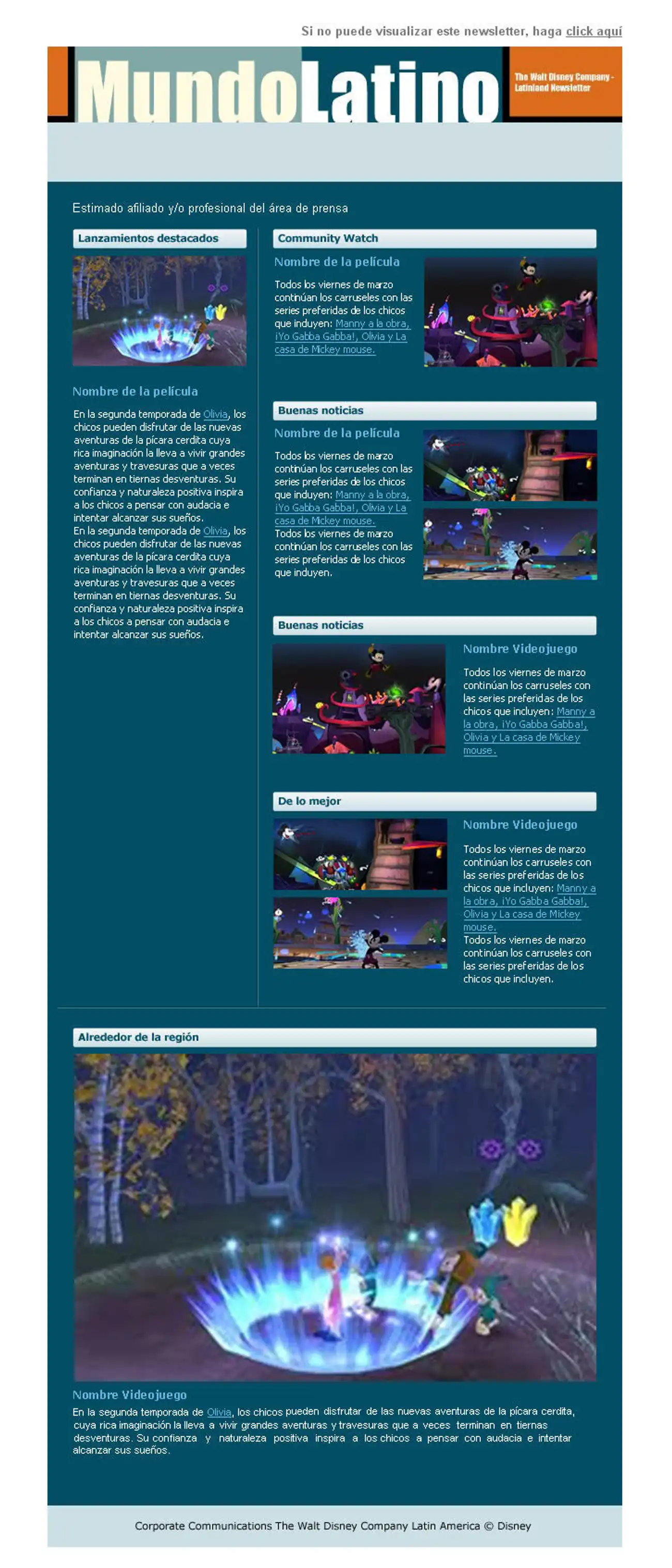 Disney LA PressPack