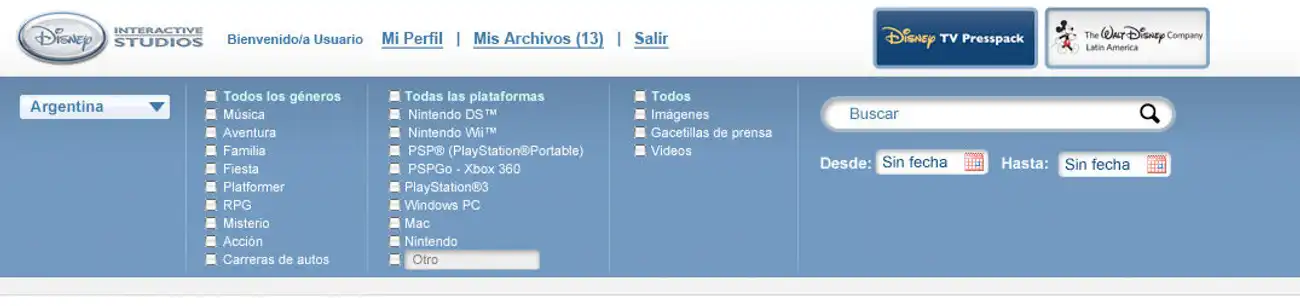 Disney LA PressPack