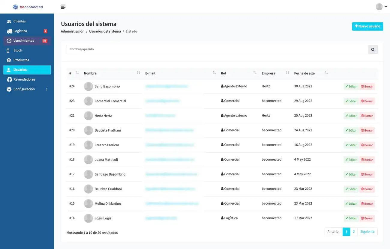 beconnected ERP