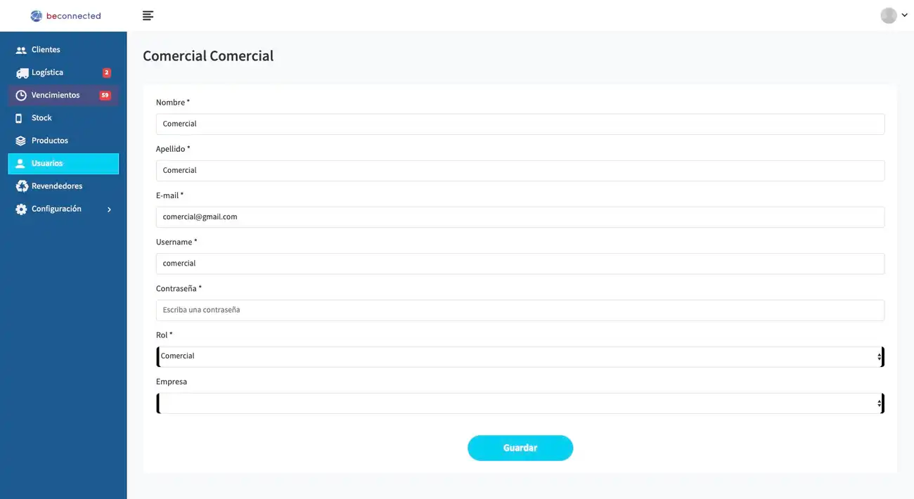 beconnected ERP