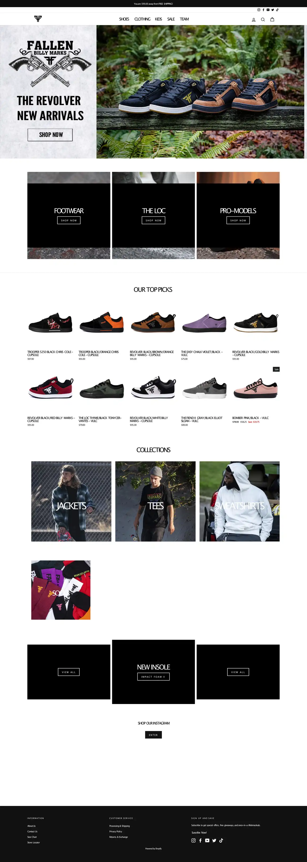Fallen Footwear USA